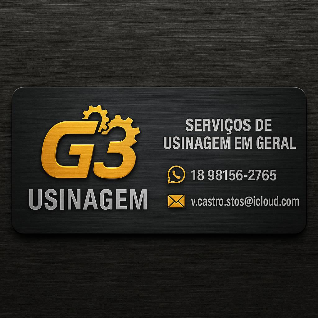 Logo G3 Usinagem